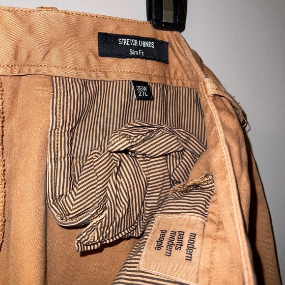Bandanny Stretch Chinos Slim Fit - Tobacco 35/27 - Picture 5 of 6